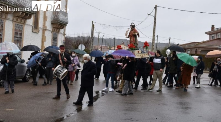 Procesión de San Esteban en Encinas de Arriba